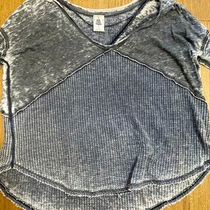 We The Free, Gray Long Sleeve Shirt